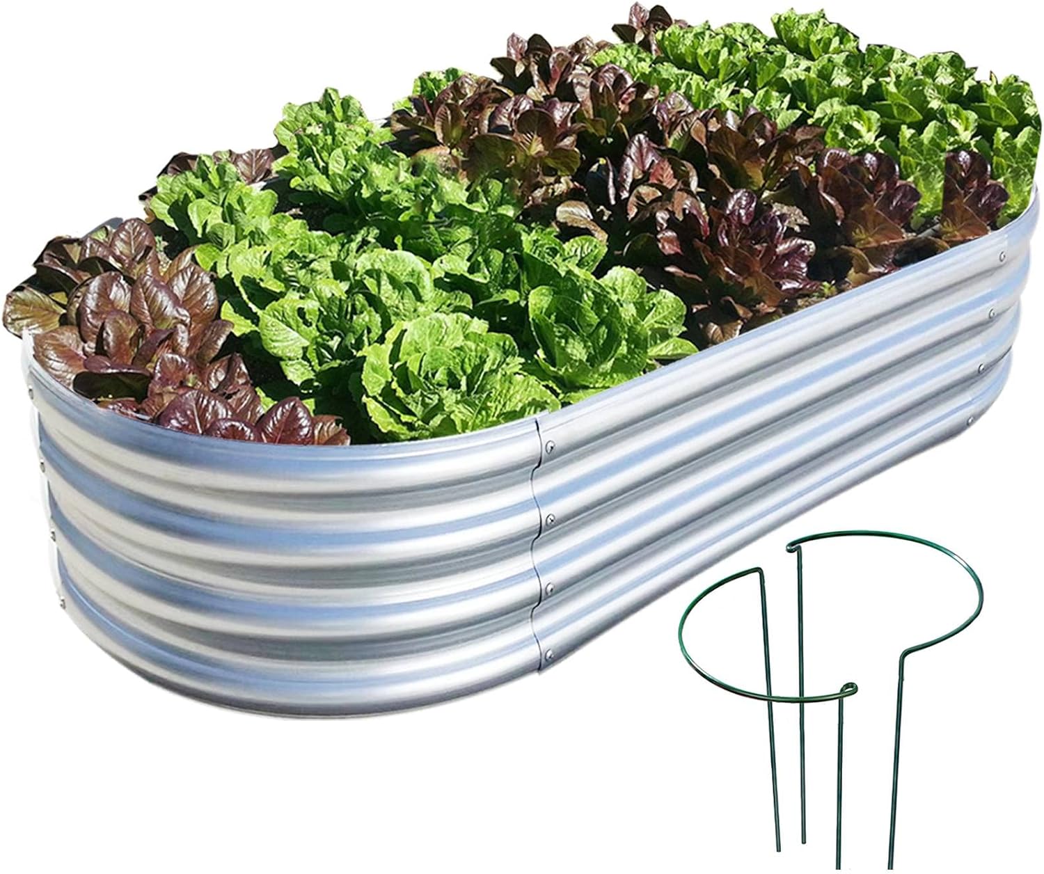 Detalle de COATTOA Raised Garden Bed, 5×3×1 ft