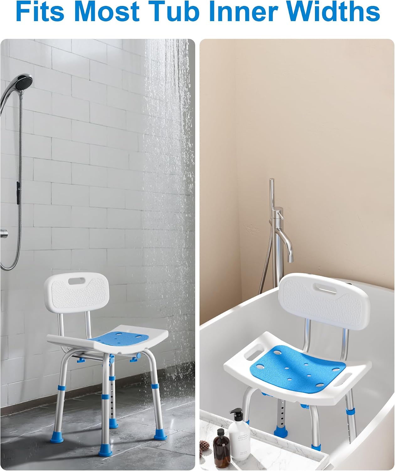 Thumbnail 6 de HOMLAND Shower Chair 400 lbs