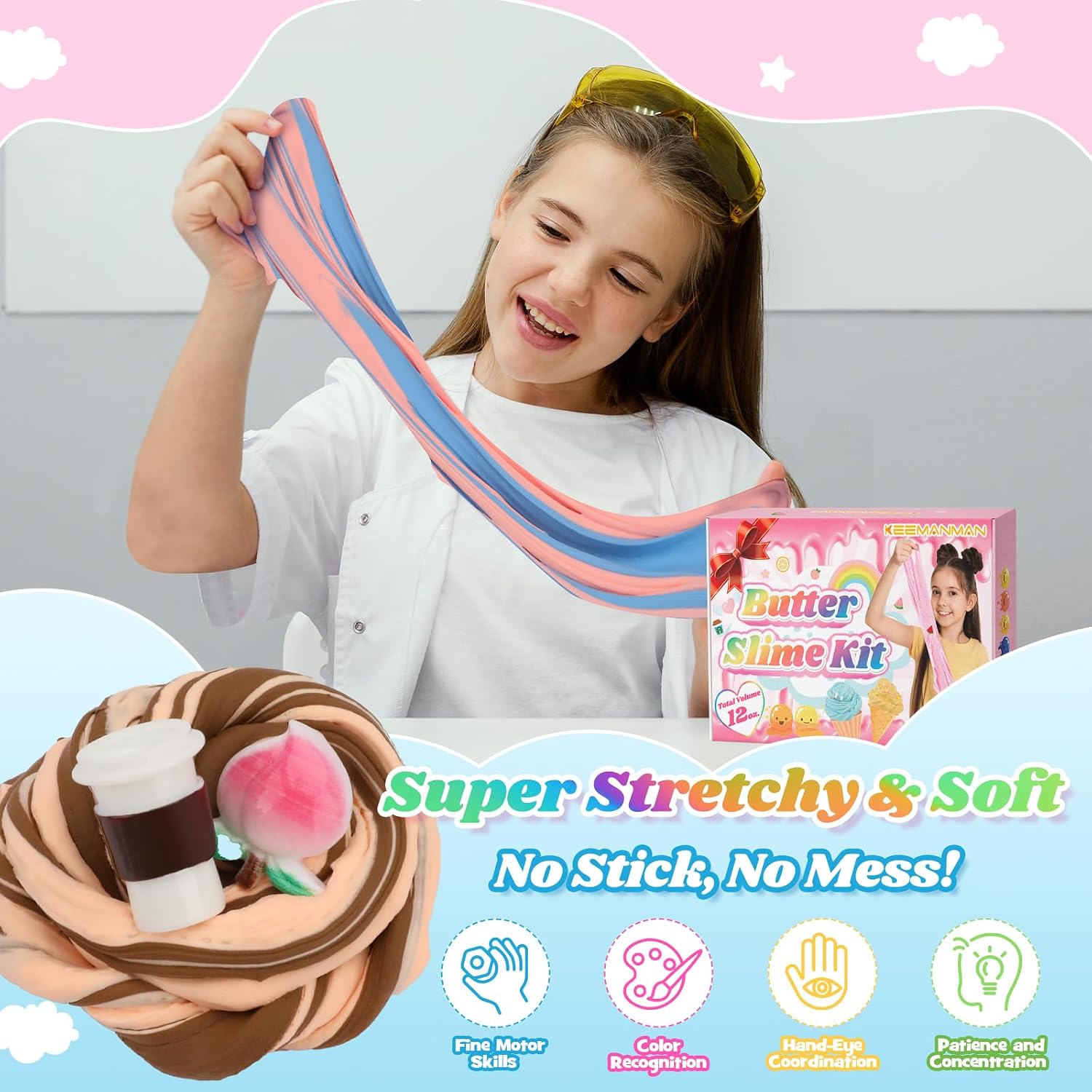 Thumbnail 3 de Butter Slime Kit 6-Pack for Kids
