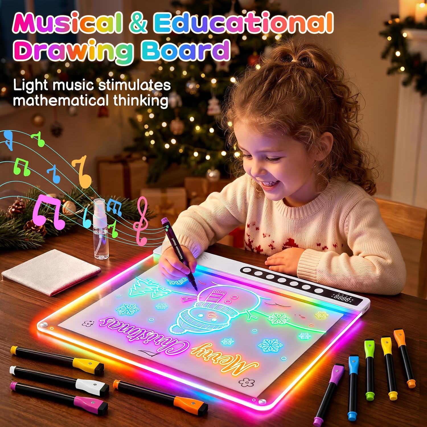 Detalle 1 de Lumiboard LED Drawing Board, 16-inch