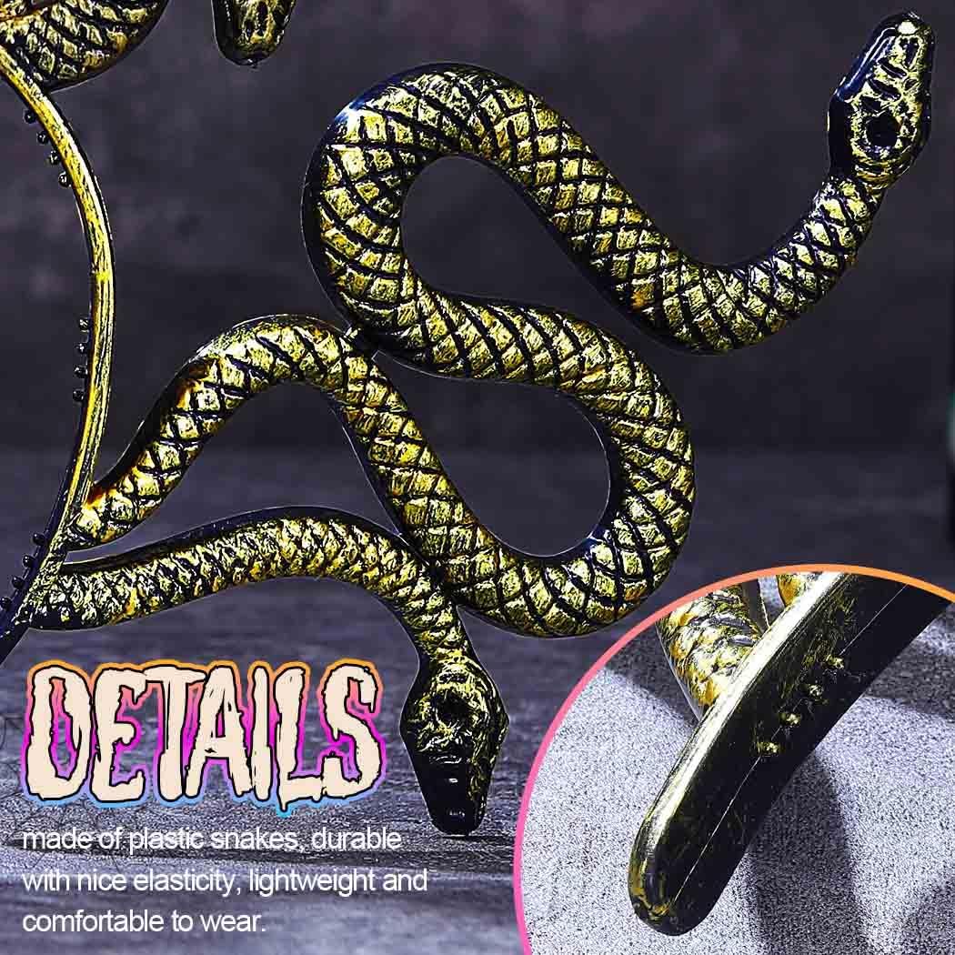 Thumbnail 3 de Zoestar Medusa snake headband for Halloween
