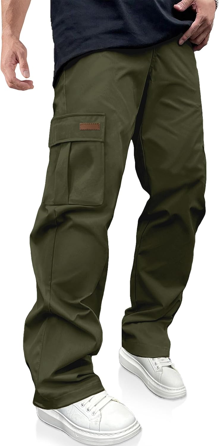 Detalle de PLEPAN Men's Cargo Pants