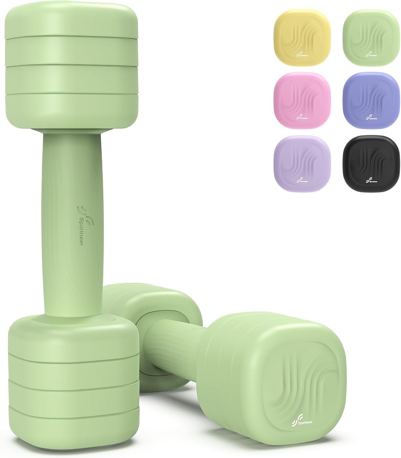 Detalle de Sportneer verstellbare Kurzhantel 2er Set