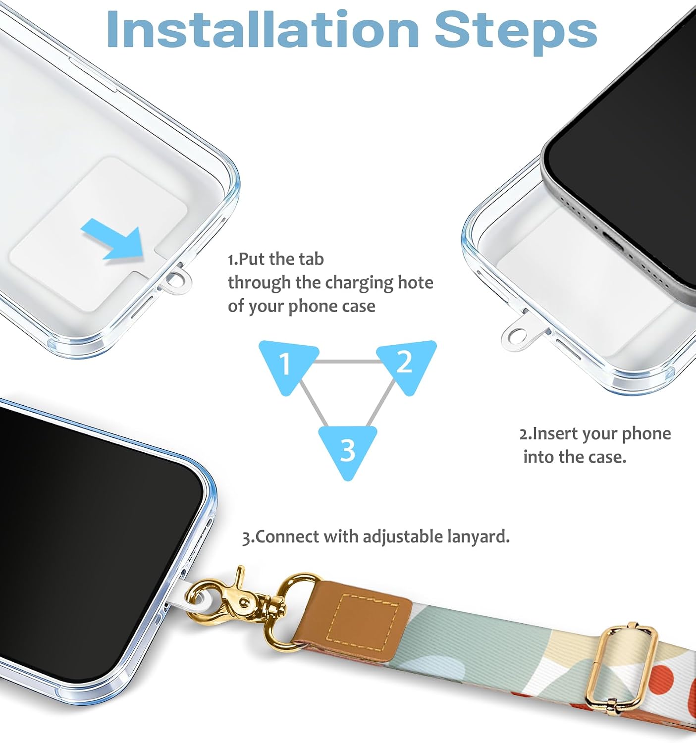Thumbnail 6 de Yonlevres Phone Lanyard Polyester
