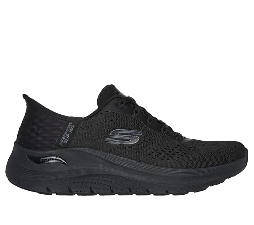 Thumbnail 2 de Skechers Women's Arch Fit 2.0 Easy Chic Sneaker 👟 Negro, 39 EU