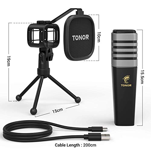 Thumbnail 5 de TONOR TC30 Micrófono USB Cardioide para Streaming y Podcasts 🎙