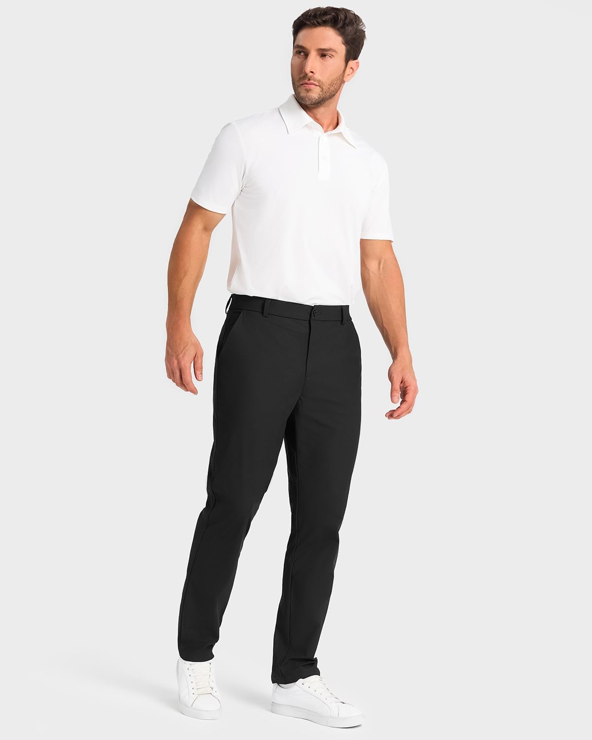 Thumbnail 6 de SNOWTEN Mens Classic Fit Golf Pants Stretch Dress Pants – Lightweight, 30''/32''/34