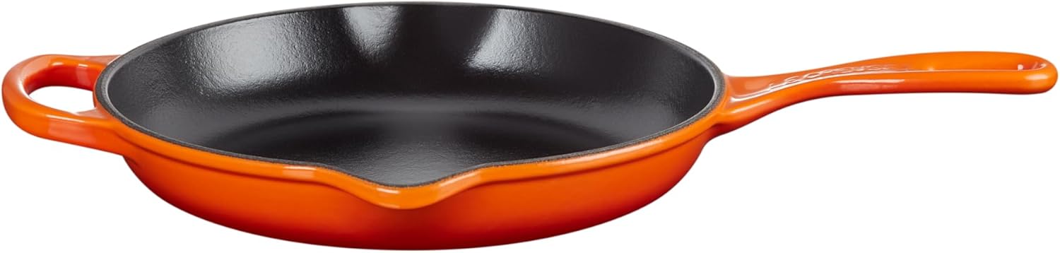 Thumbnail 1 de LE CREUSET Signature Enamelled Cast Iron Skillet, 23 cm, Volcanic
