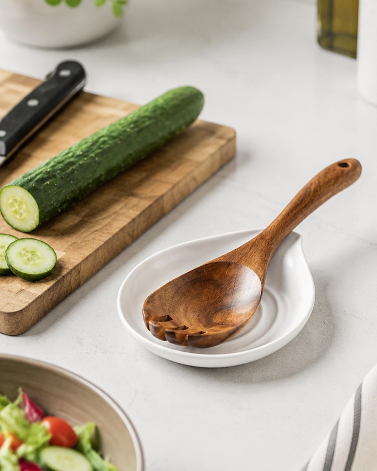 Detalle de LAUCHUH Ceramic Spoon Rest