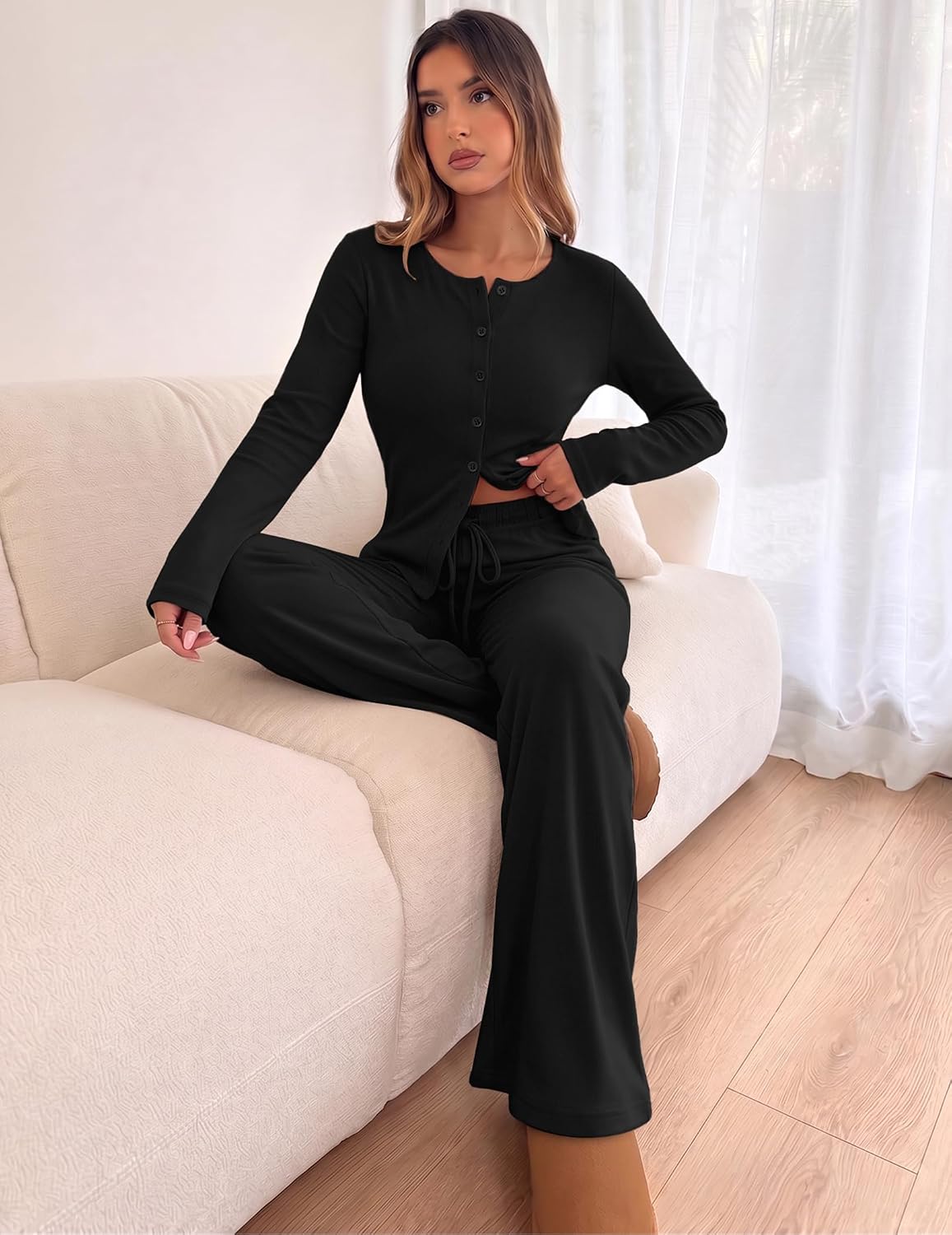 Detalle 2 de Sampeel Women's 2-Piece Lounge Set