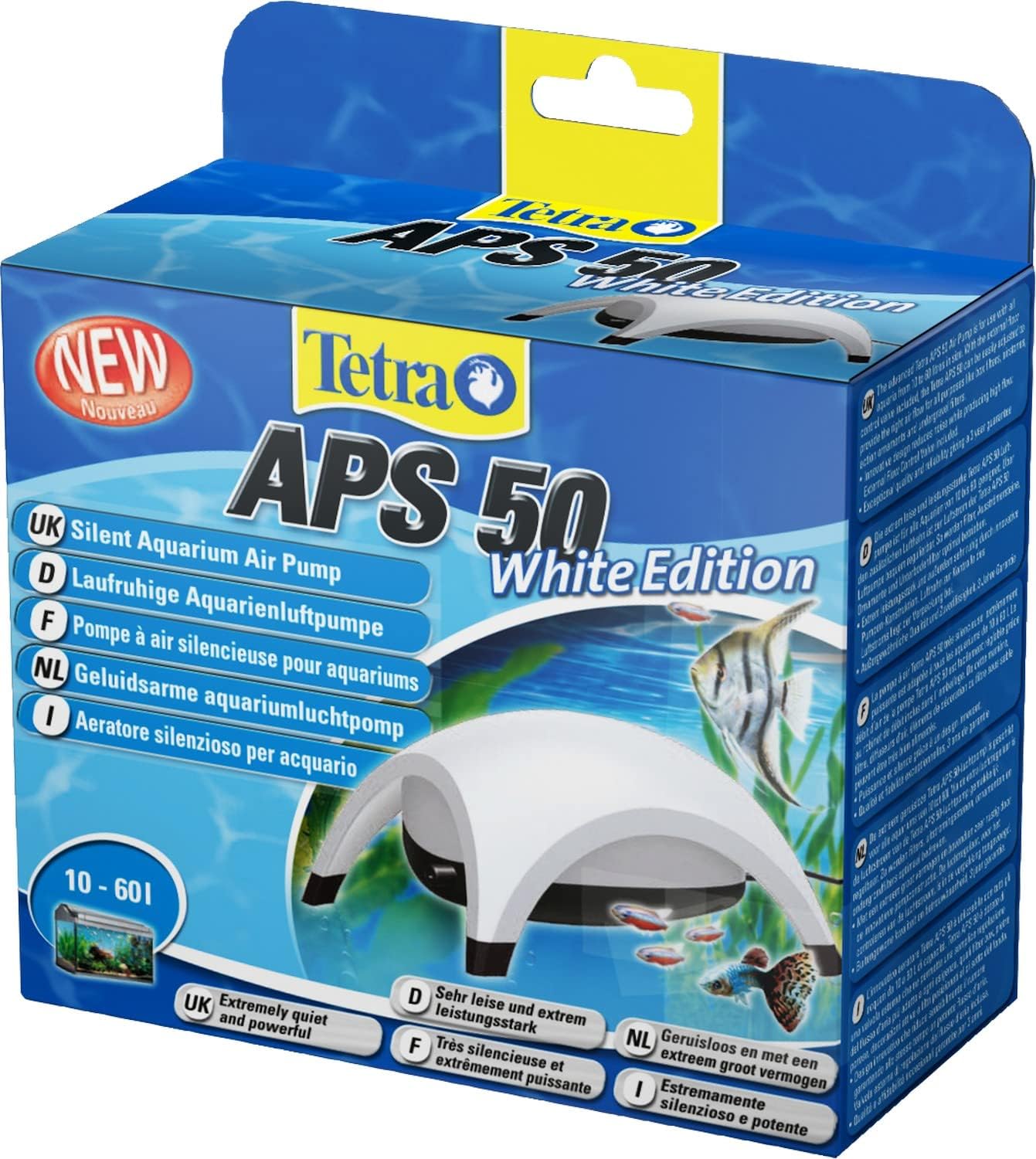 Detalle de Tetra Pompe à air pour aquarium APS 300 – pompe à membrane silencieuse pour 120–300 L