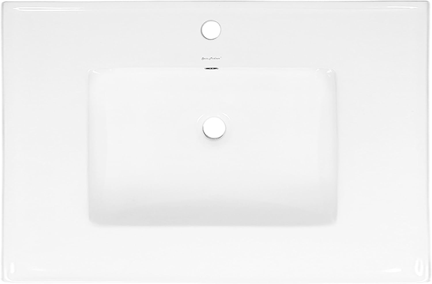 Thumbnail 6 de Swiss Madison SM-BVP36 Ceramic Vanity Sink Top, 36-Inch White Drop-In