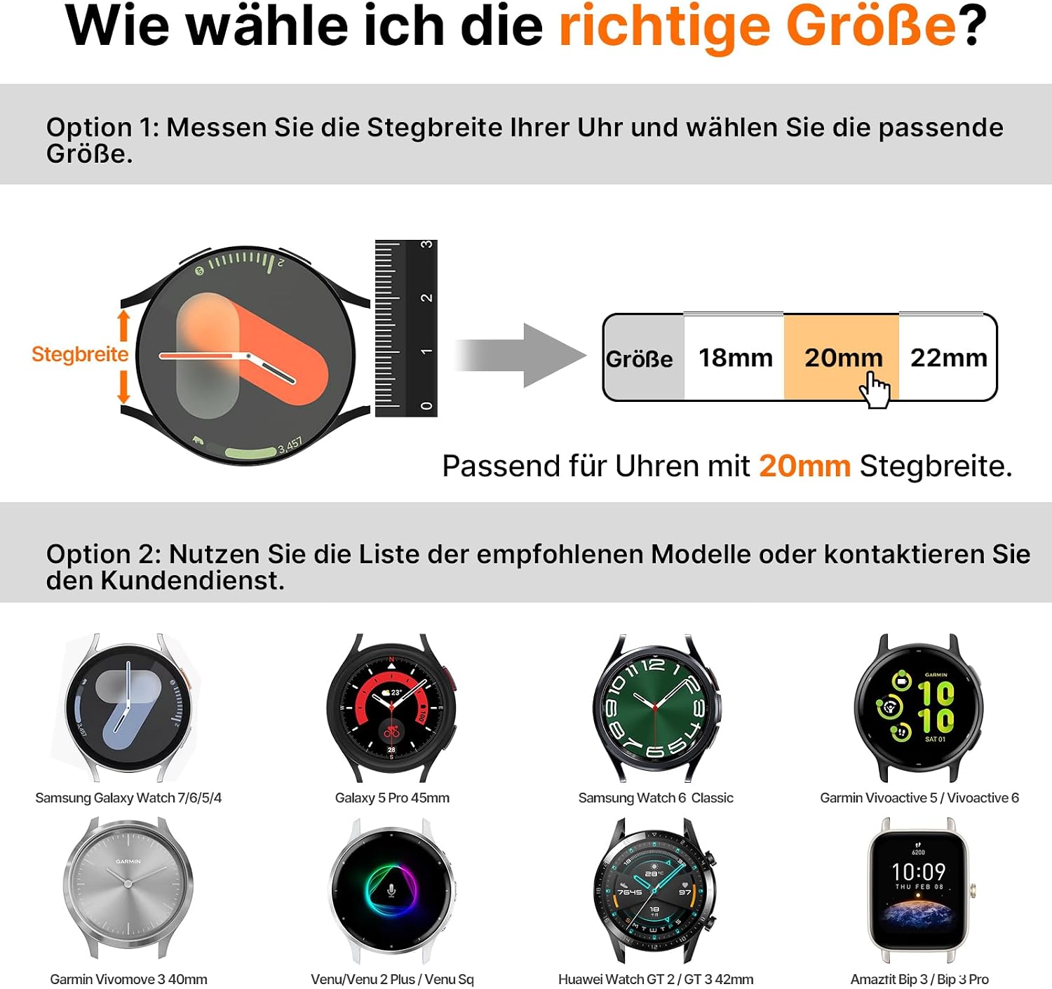 Thumbnail 4 de Fullmosa Nylon Uhrenarmband 20mm