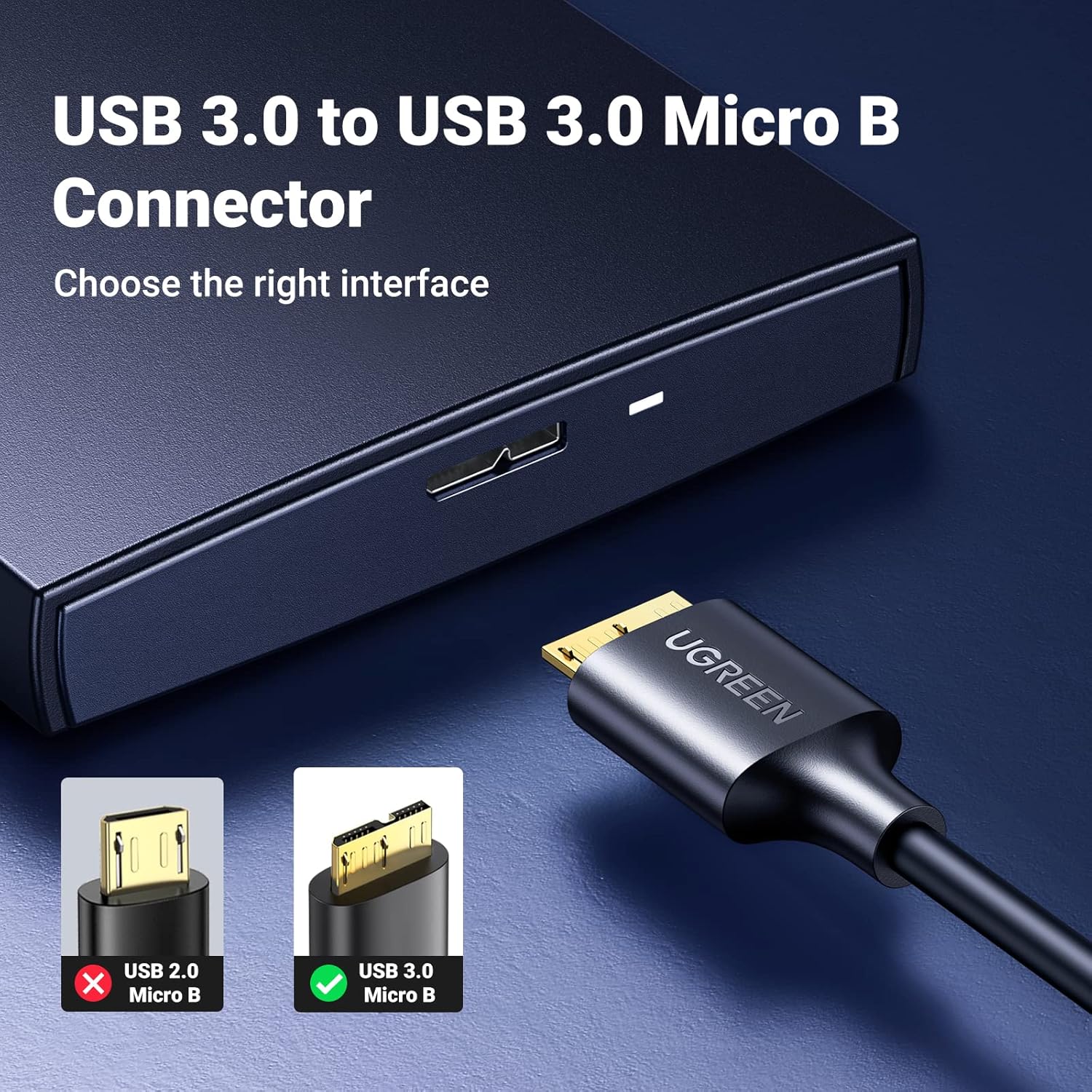 Thumbnail 2 de UGREEN USB 3.0 Hard Drive Cable