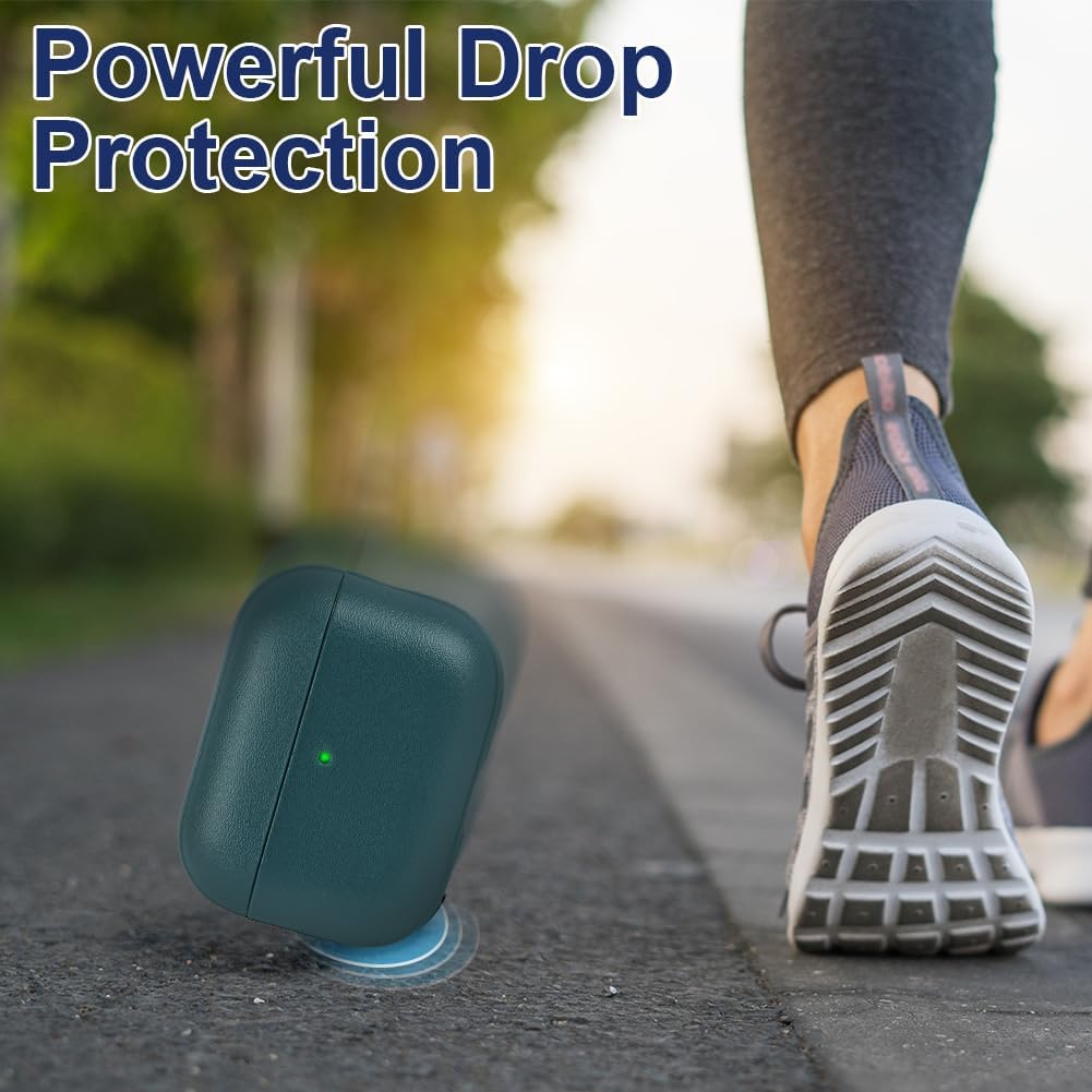Thumbnail 4 de AOOSU Coque AirPods Pro 3 2025, TPU vert