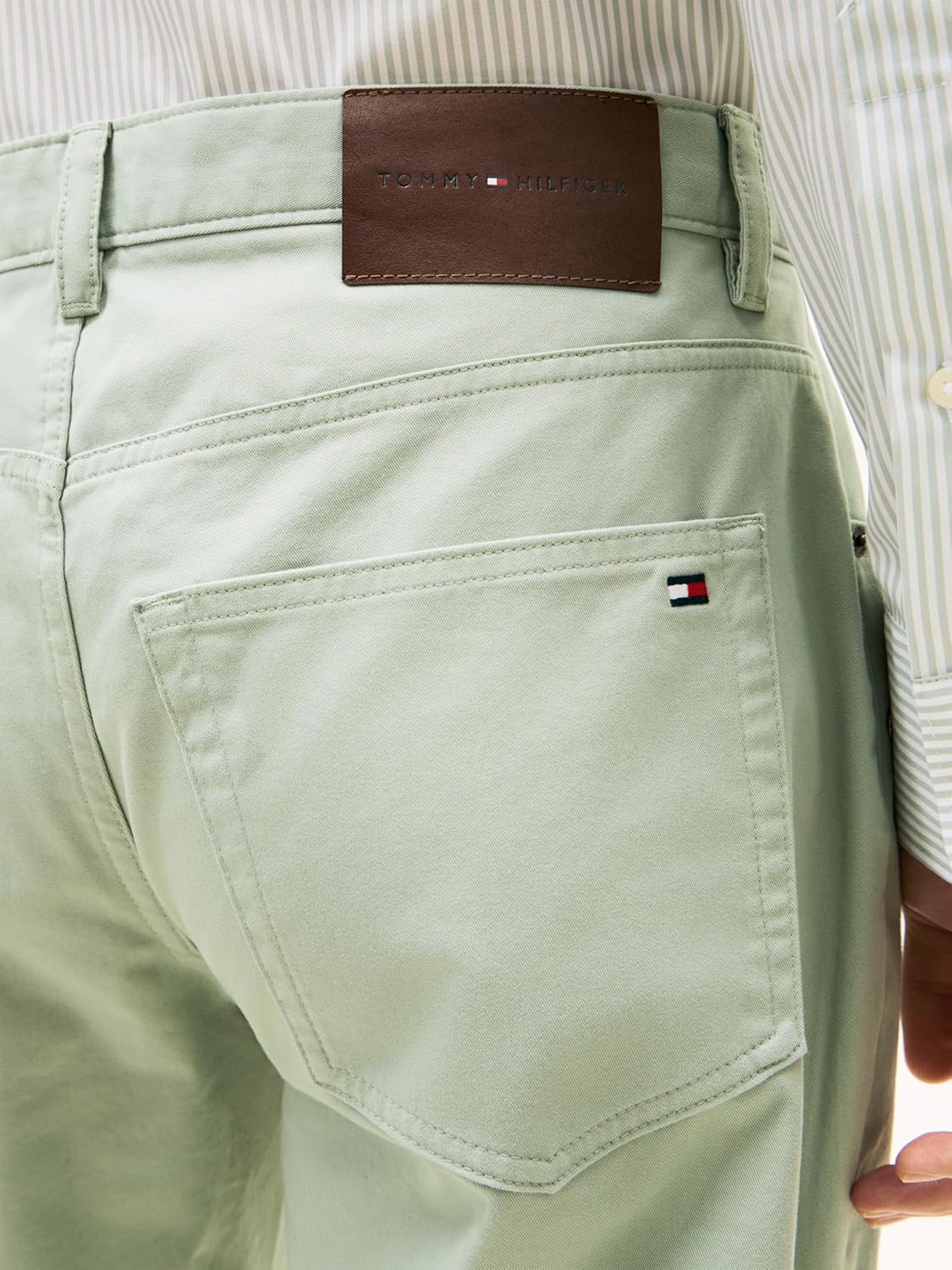 Detalle de Tommy Hilfiger Denton 5pkt Essential Twill Mw0mw40915 – Chino Homme