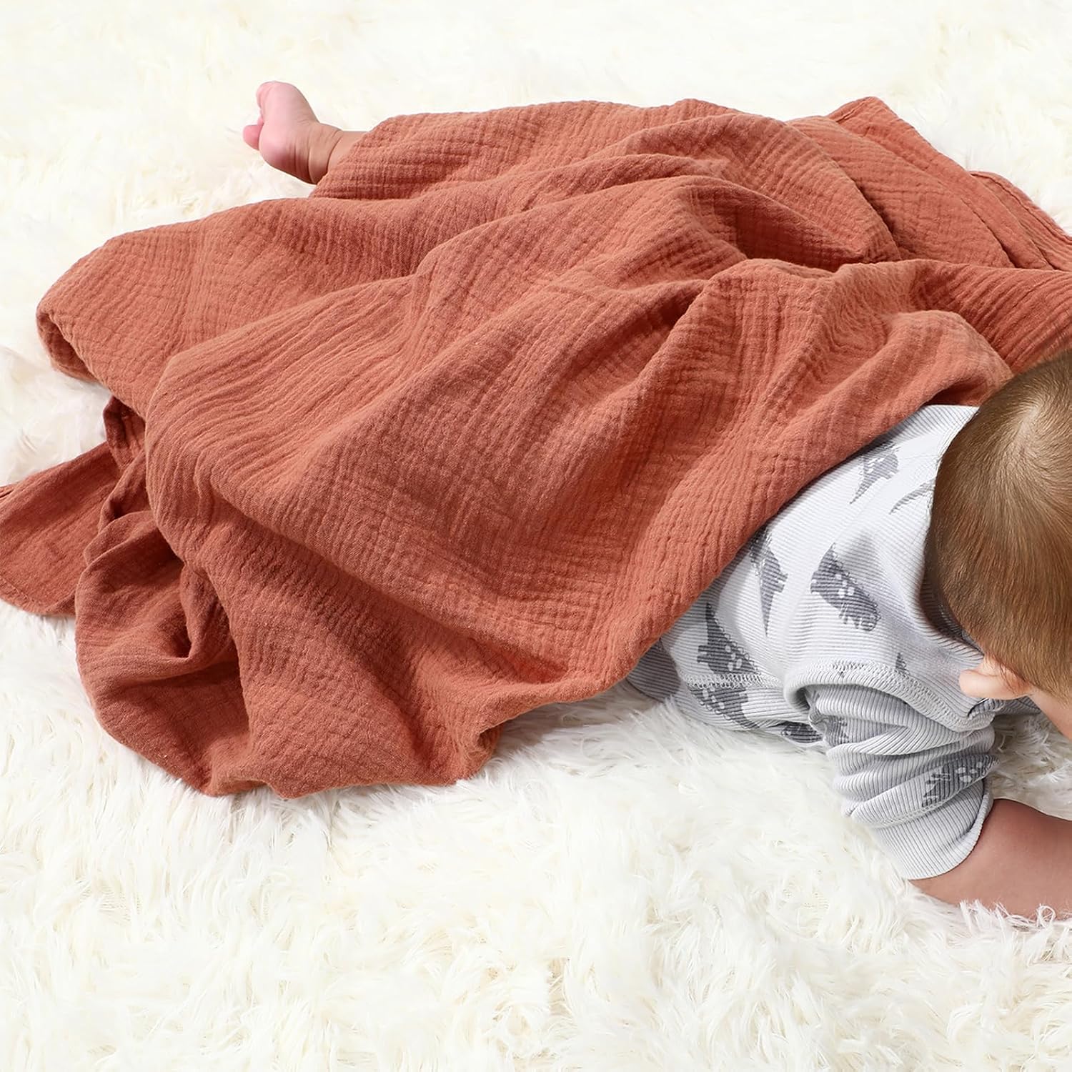 Thumbnail 5 de Peepeemax Baby Pucktuch 100 x 100 cm 3er-Set
