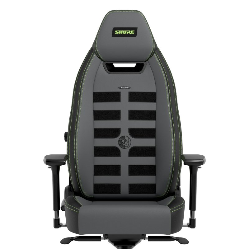 Thumbnail 3 de Noblechairs LEGEND Shure Edition — silla gaming gris/negra