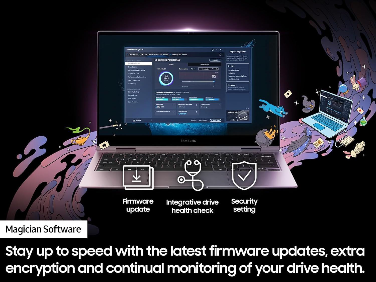 Thumbnail 6 de Samsung T9 Portable 1TB SSD with USB 3.2 Gen 2x2