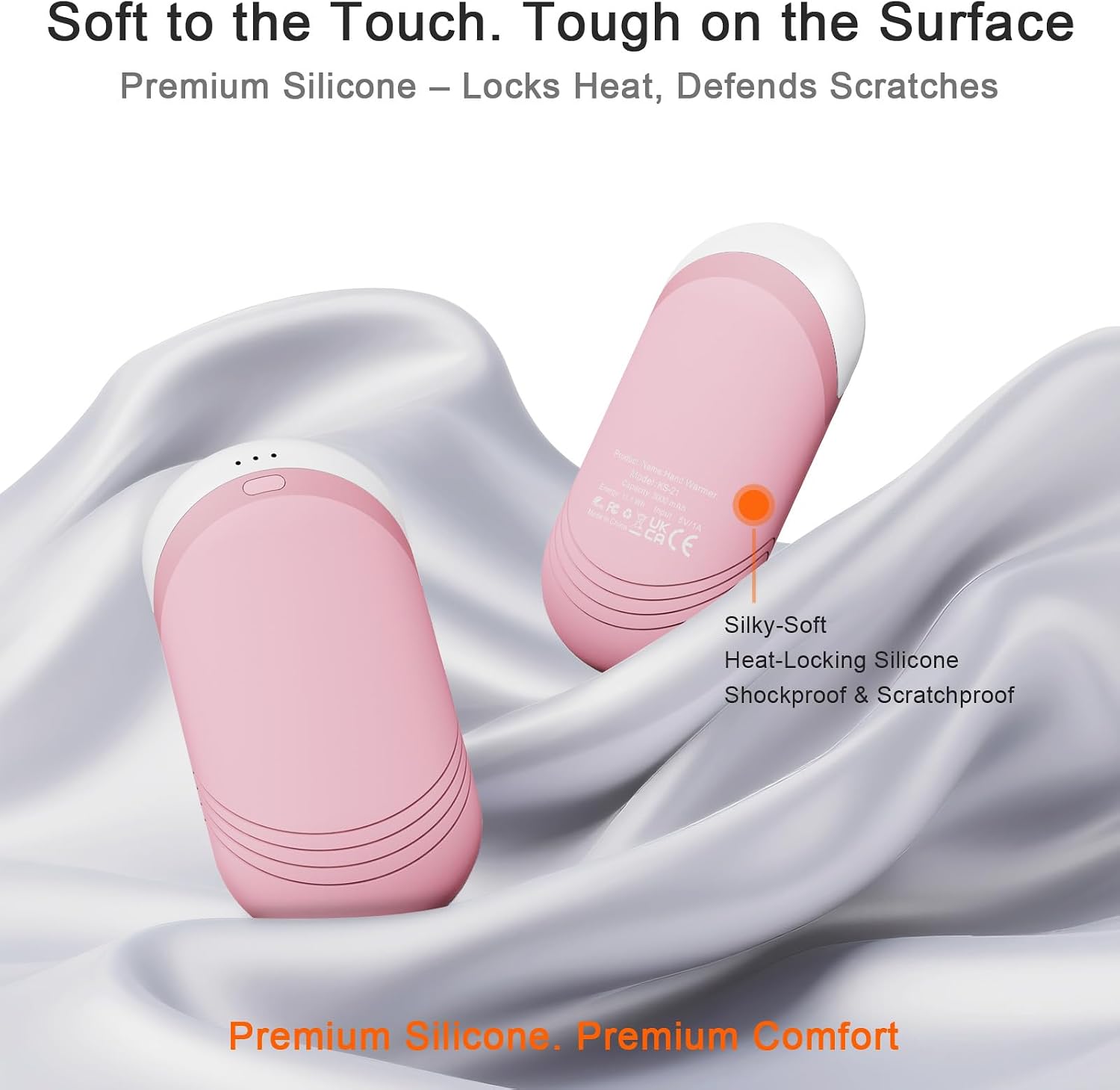Thumbnail 6 de Karecel KS-21 Rechargeable Hand Warmers, 2-Pack with Full-Surface Heat