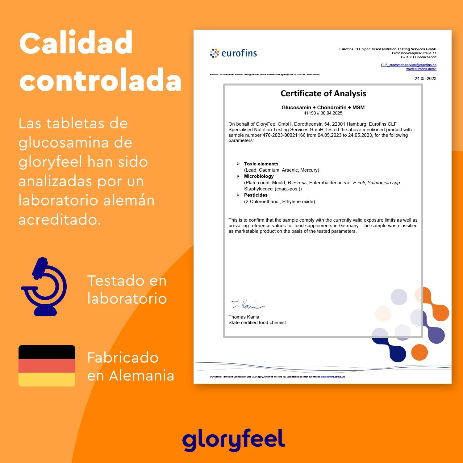 Thumbnail 5 de Glucosamina Condroitina 120 tabletas