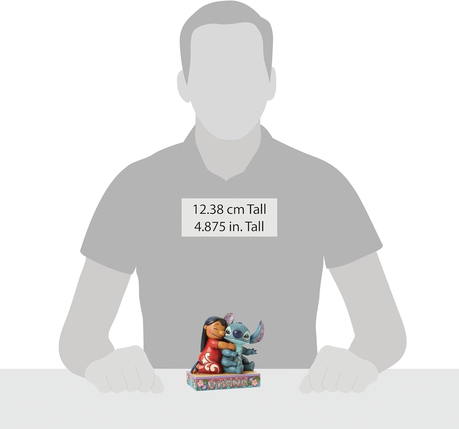 Thumbnail 4 de Disney Traditions Ohana Means Family Figurine, bunt – handbemalte Figur aus der Jim Shore Kollektion
