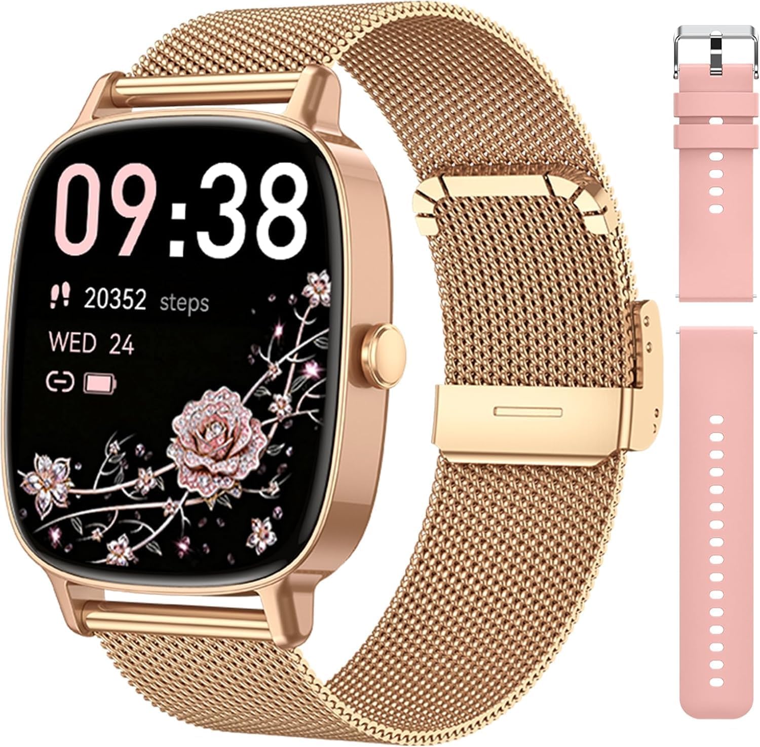 Detalle de coioc Reloj Inteligente para Mujer (Dorado) – análisis y guía de compra
