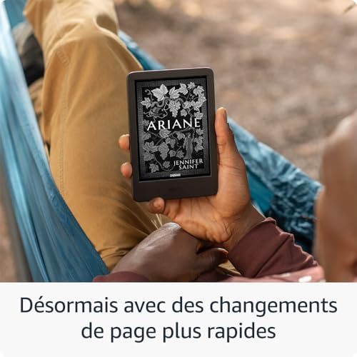 Thumbnail 2 de Amazon Kindle (Nouvelle génération) - Le plus léger et compact, 16 Go, écran antireflets et éclairage avant réglable