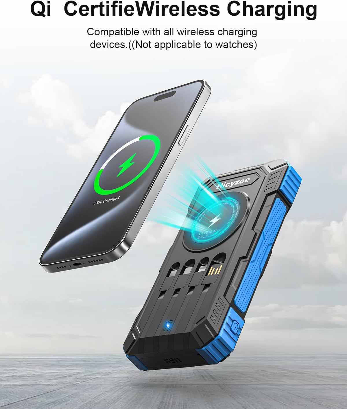 Thumbnail 3 de Hicyzoe Solar Powerbank 26800 mAh