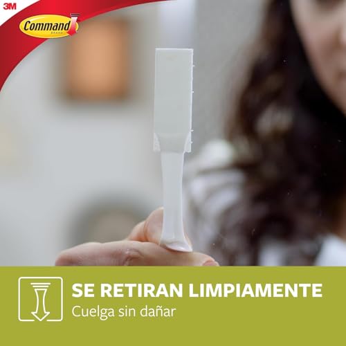 Thumbnail 5 de Command Tiras Adhesivas para Colgar Cuadros — 10 pares pequeños y 8 pares medianos (blancas) para marcos, espejos y adornos