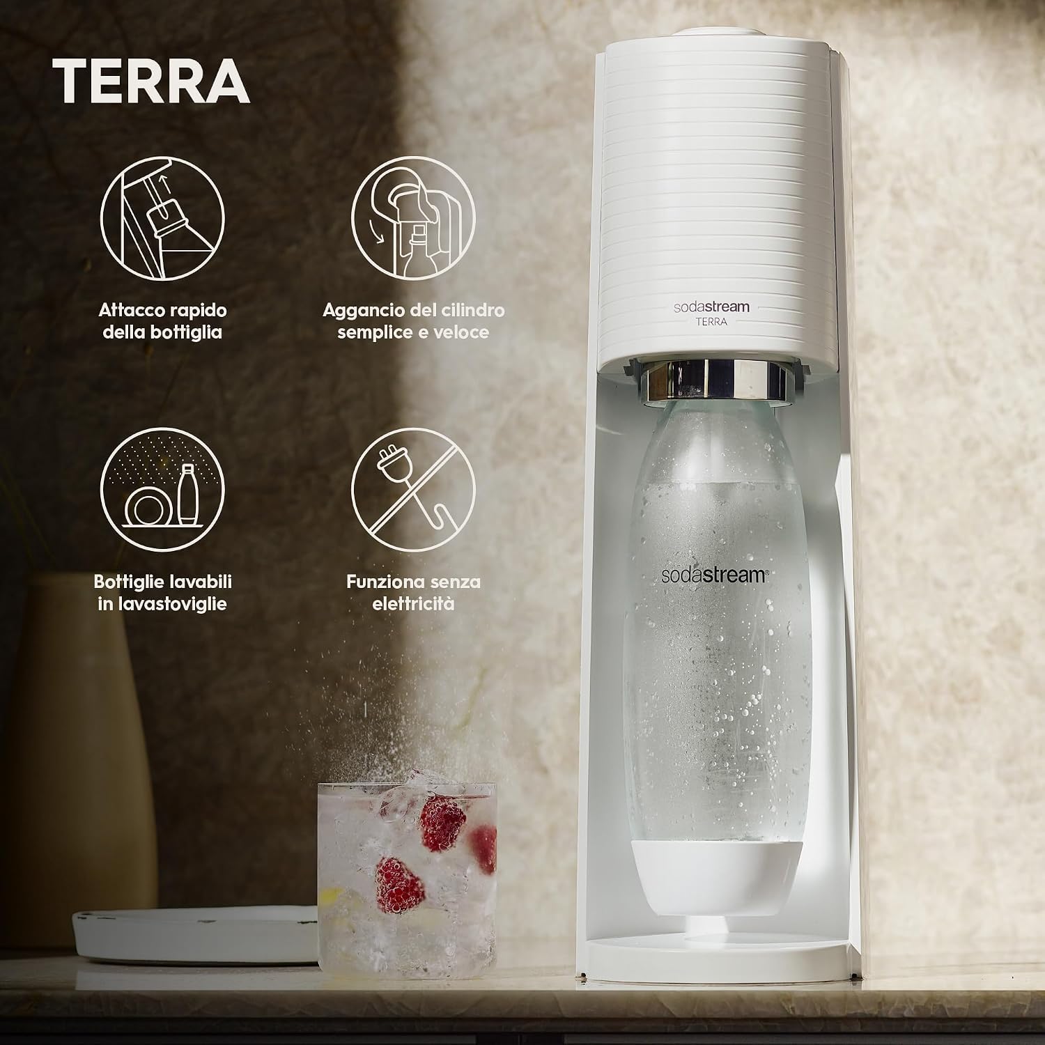 Thumbnail 3 de SodaStream Terra Megapack bianco 425 g