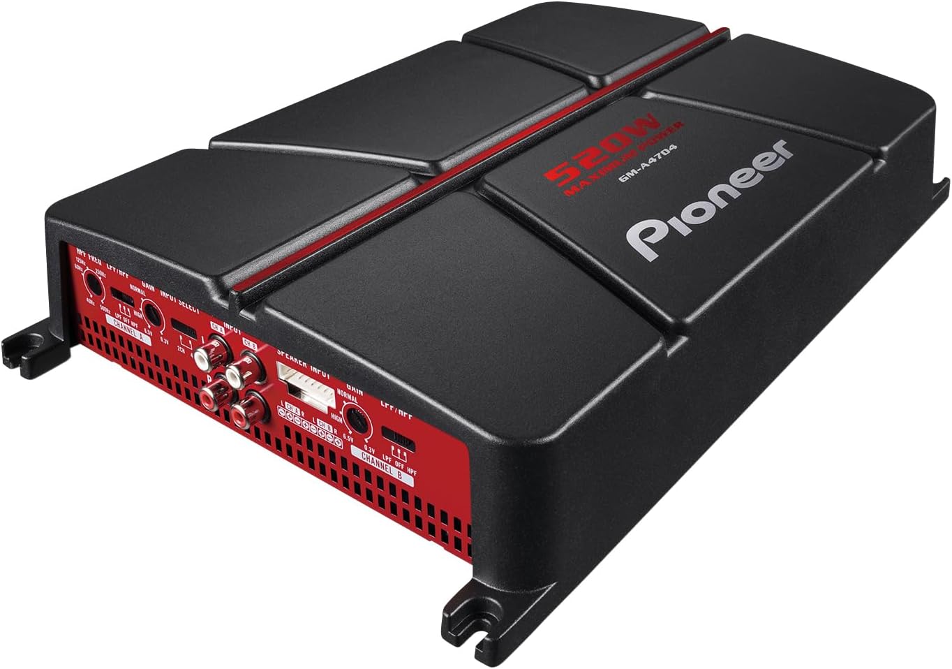 Thumbnail 6 de Pioneer GM-A6704 4-Channel Car Amplifier — 1000W Max, Class AB with Bridgeable Design