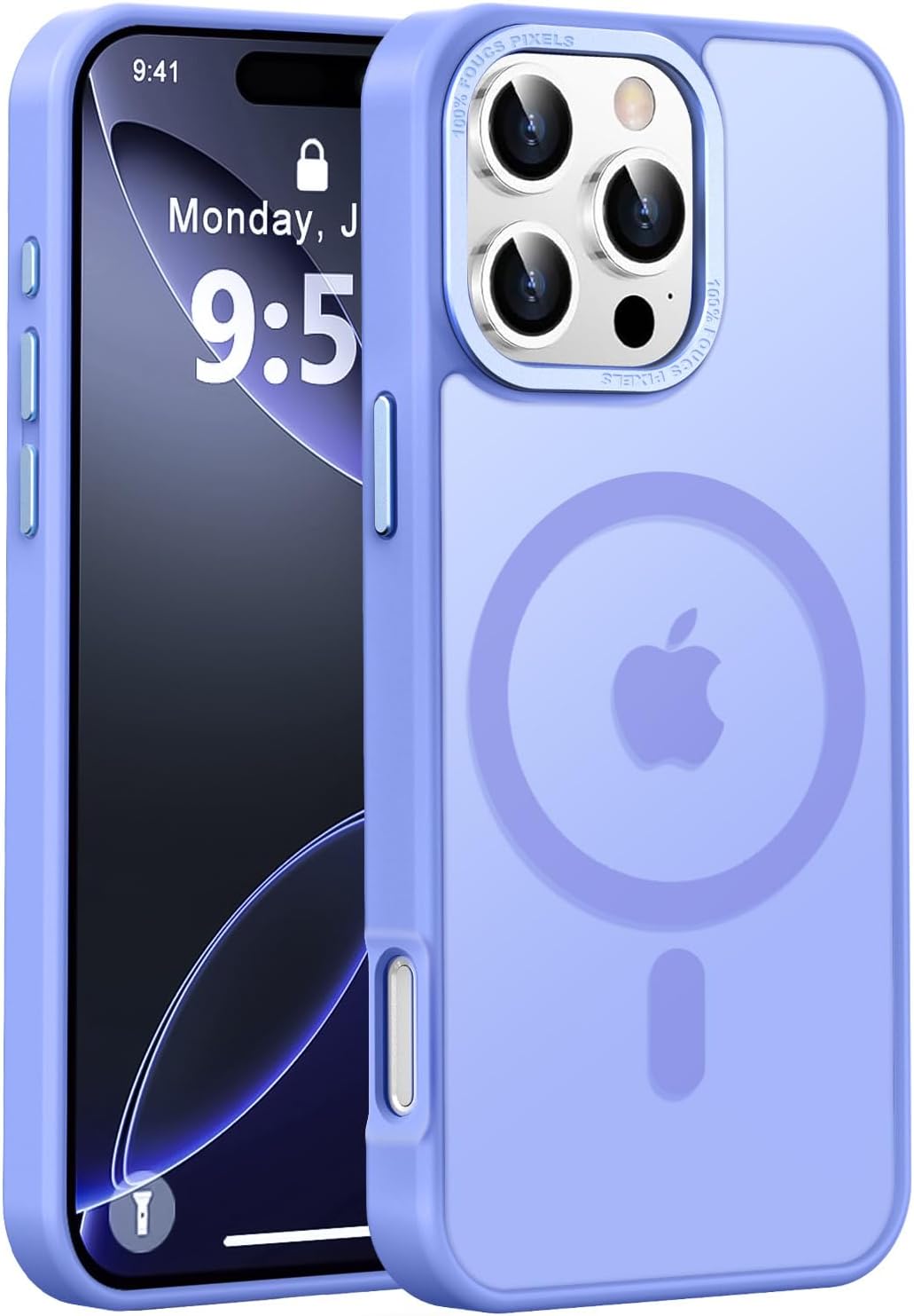 Detalle de Newfuture iPhone 16 Pro Magnetic Slim Case, 13ft