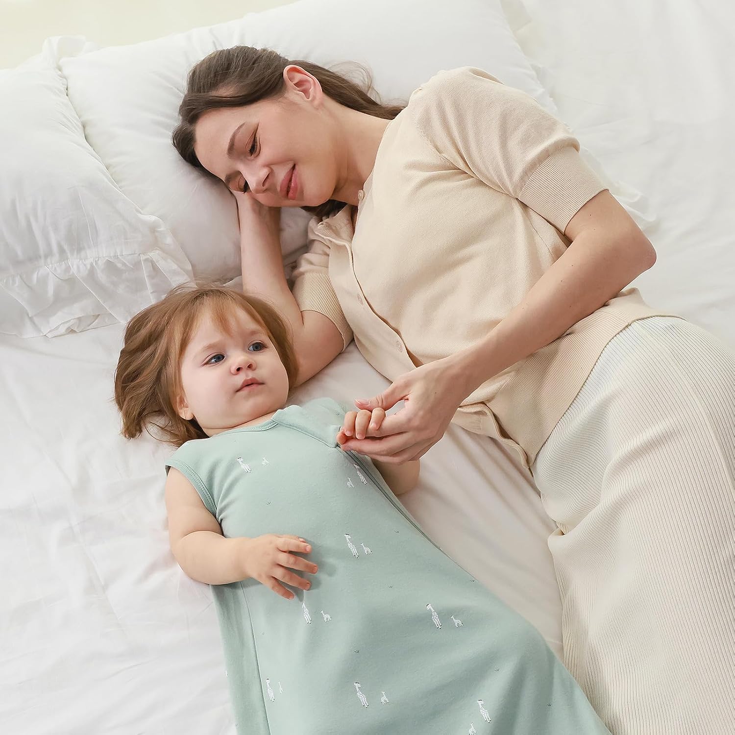 Thumbnail 2 de Mosebears Sacco Nanna 0.5 Tog in cotone per neonati – Estate, taglie 0–24 mesi