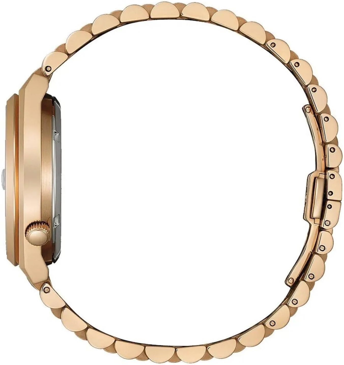 Thumbnail 1 de Citizen Reloj automático Tsuyosa NK0023-57L con esfera azul y correa de acero oro rosa