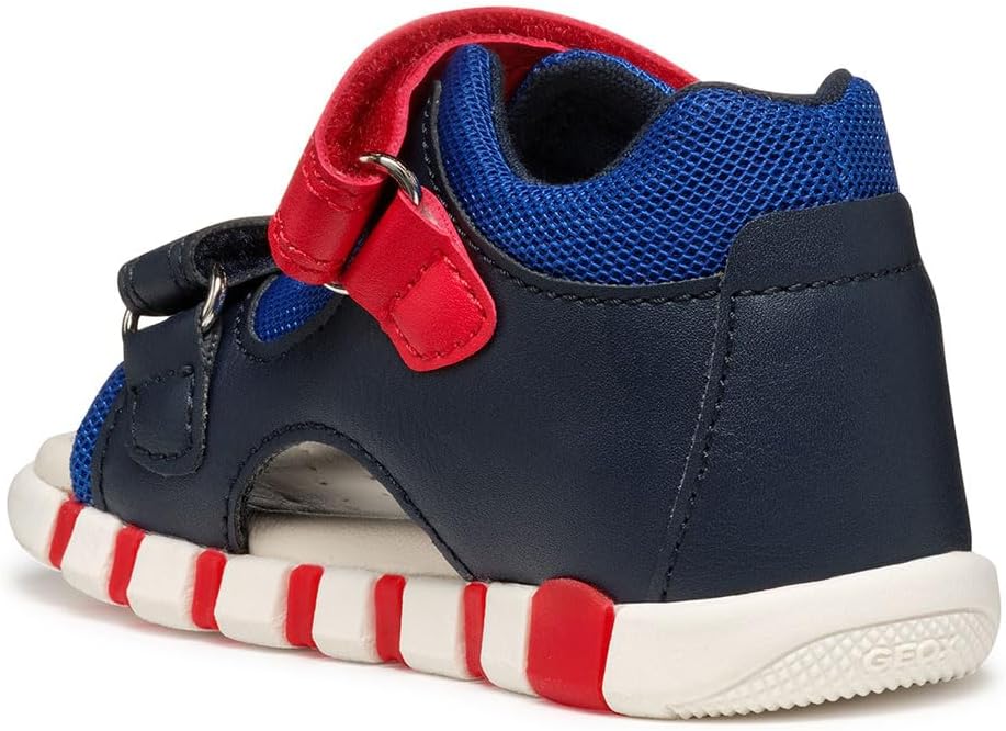 Detalle de Geox Baby-Jungen B Iupidoo Boy Sandal – Atmungsaktiver Begleiter für warme Tage