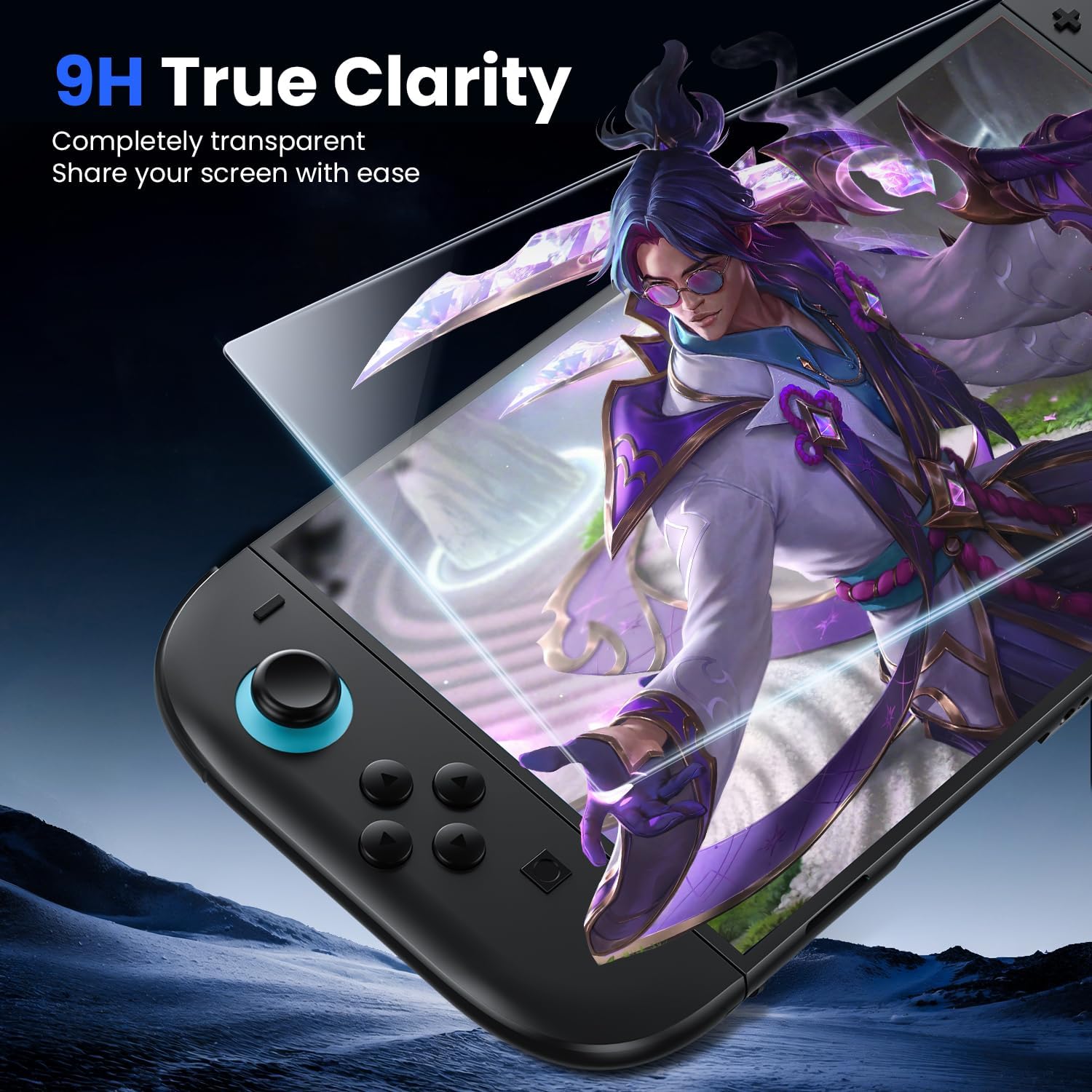 Detalle de WSKEN Switch 2 7.9" 2025 screen protector