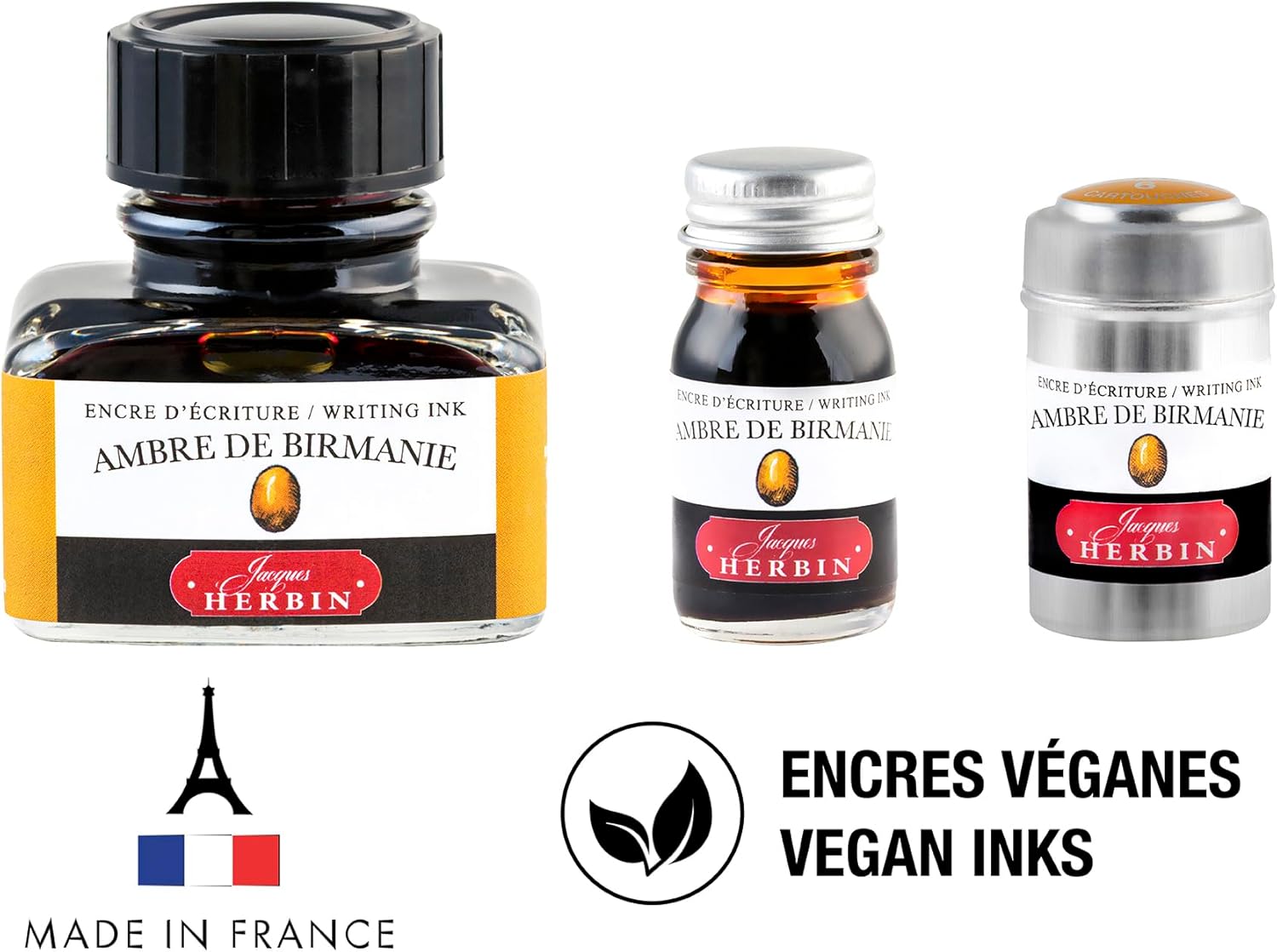 Thumbnail 5 de Herbin 13041T Inchiostro Ambra di Birmania 30 ml