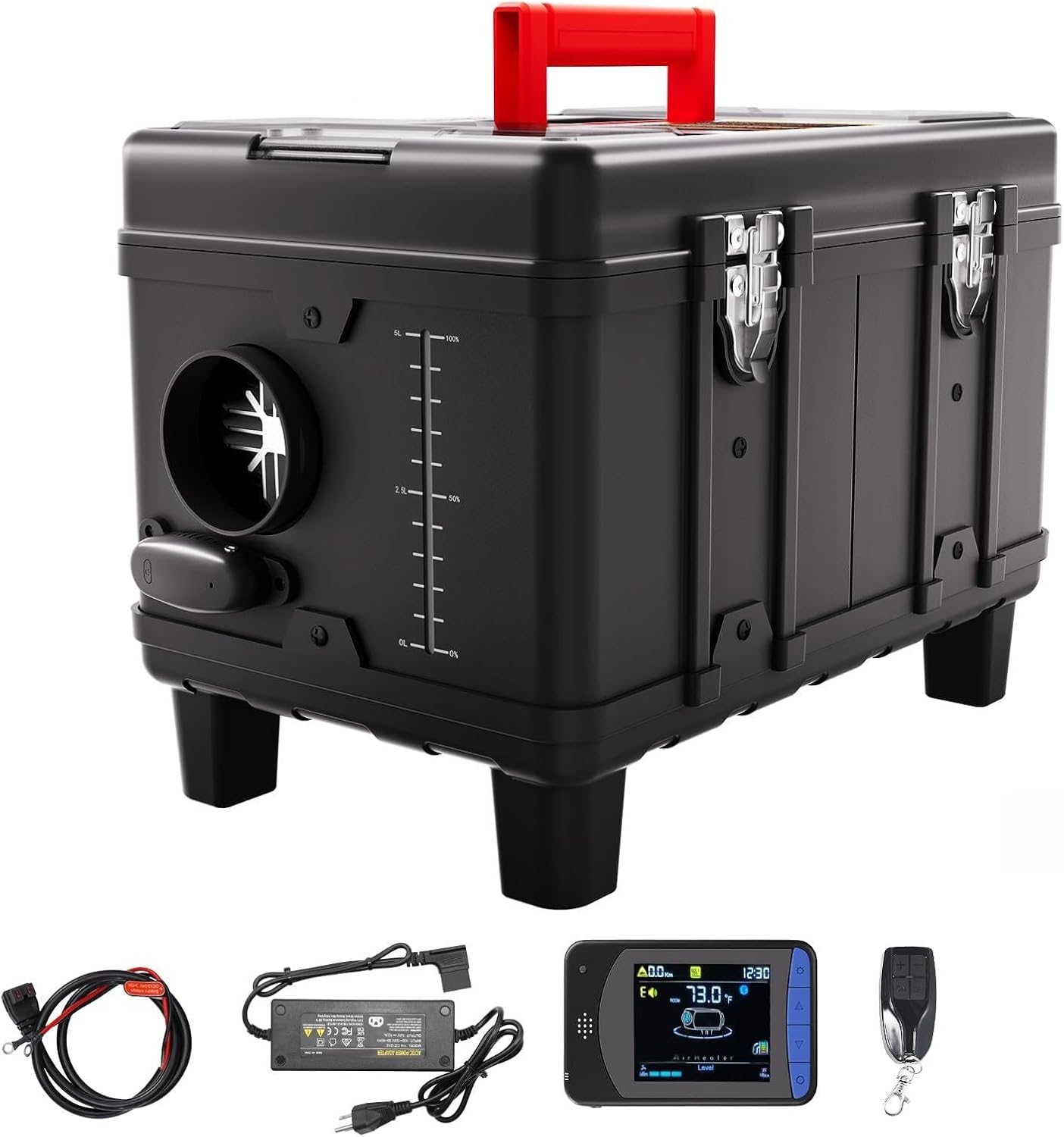 Detalle de VEVOR XMZ-TB20 8KW Diesel Air Heater with App, Remote and CO Alarm
