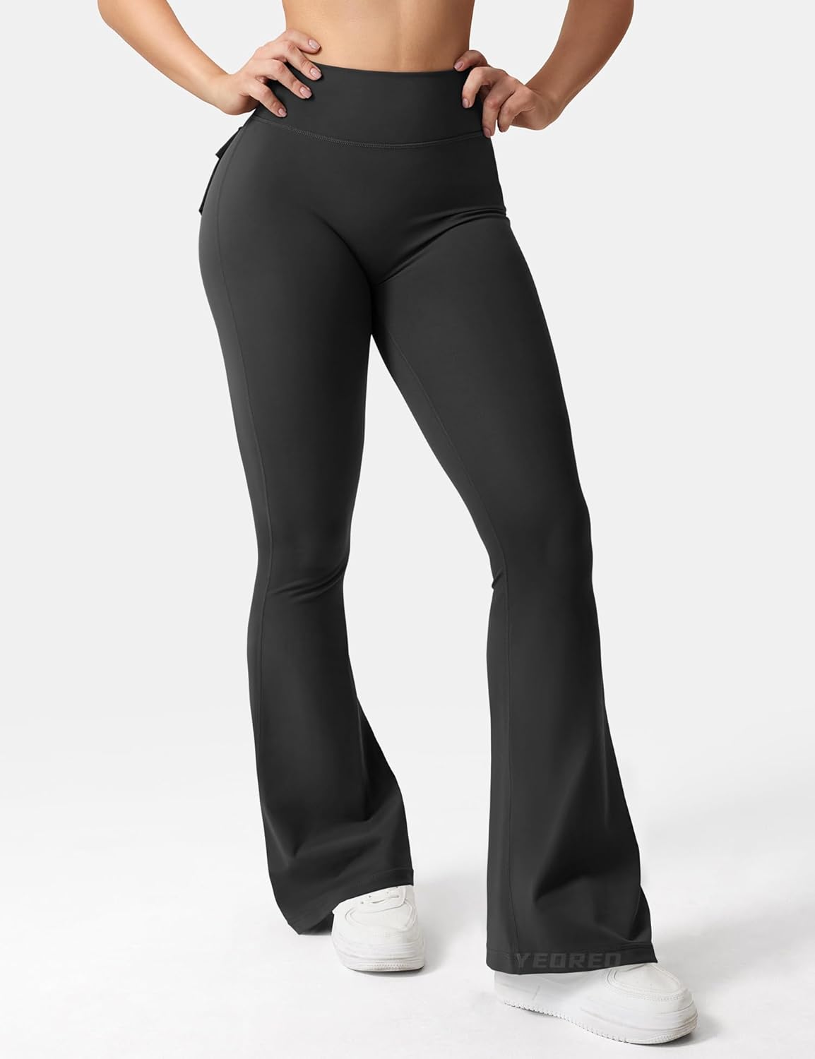 Thumbnail 2 de YEOREO CoreFlex Flare Leggings with Pockets for Women