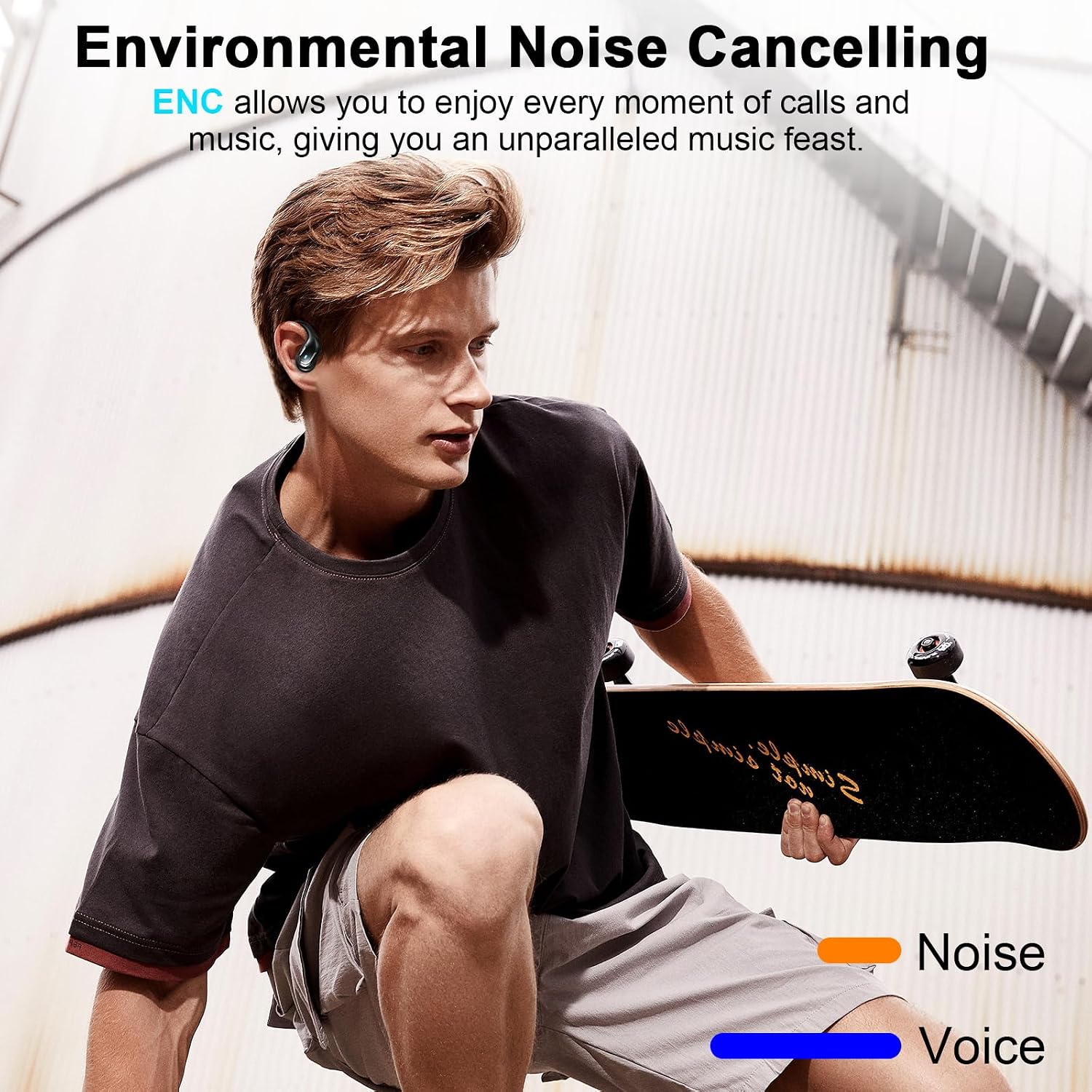 Thumbnail 4 de Wireless Earbud 75Hrs Bluetooth 5.4 Earphones
