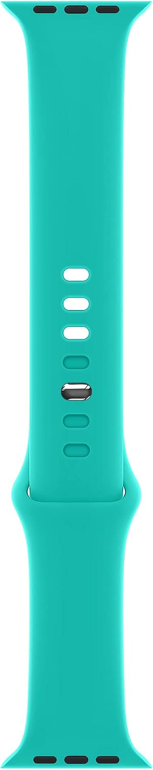 Detalle de DONEGANI SB Bracelet silicone pour Apple Watch Ultra 2 / Series 10-3 (Sport Band bleue, 40/41/42/44/45/46/49 mm) pour Femme et Homme