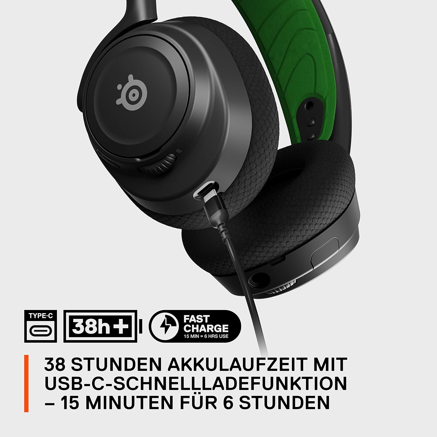 Detalle 2 de SteelSeries Arctis Nova 7X Gaming-Headset 38 h
