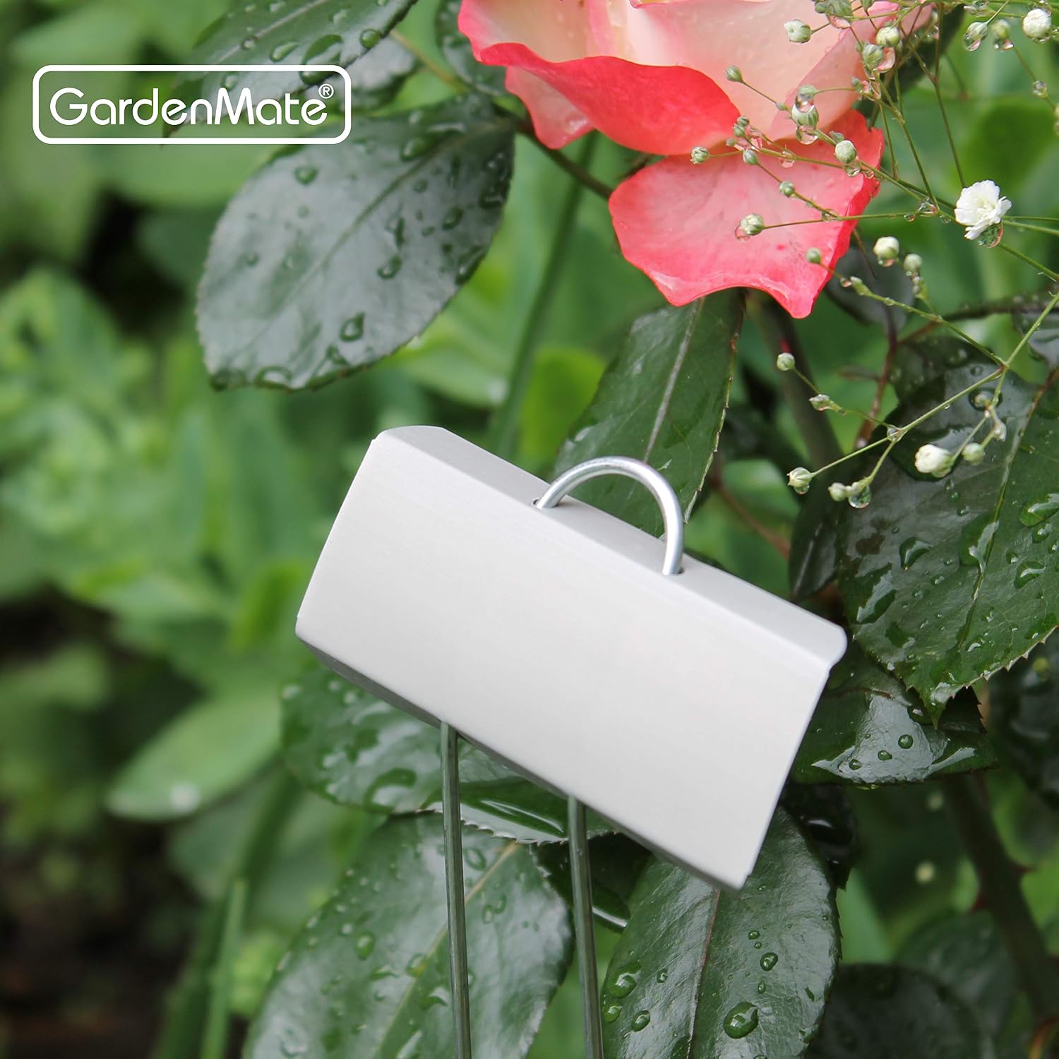 Detalle de Messaggio GardenMate 25 pezzi XL 55 cm: etichette da giardino in zinco metallico