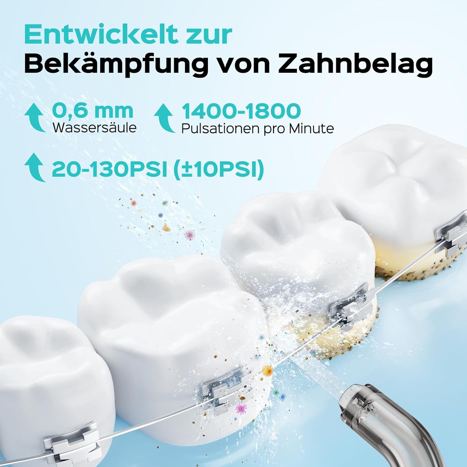 Detalle 2 de COSLUS Munddusche 300 ml 🪥