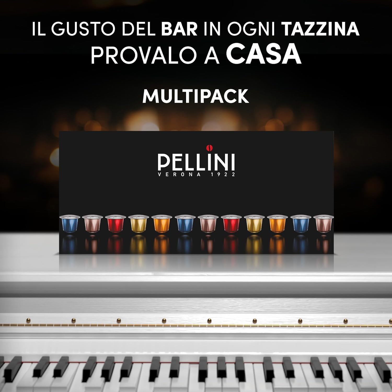 Thumbnail 1 de Pellini Capsule di Caffè in Alluminio – Collezione Top 100% Arabica, Multigusto, Confezione Regalo da 50 capsule