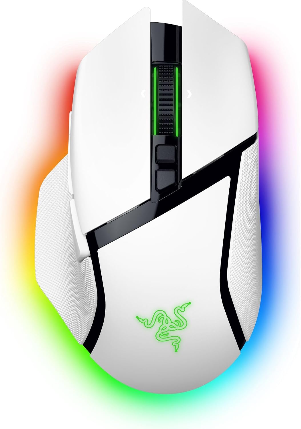 Detalle de Razer Basilisk V3 Pro 35K RZ01-05240200-R3U1 Wireless Gaming Mouse, White