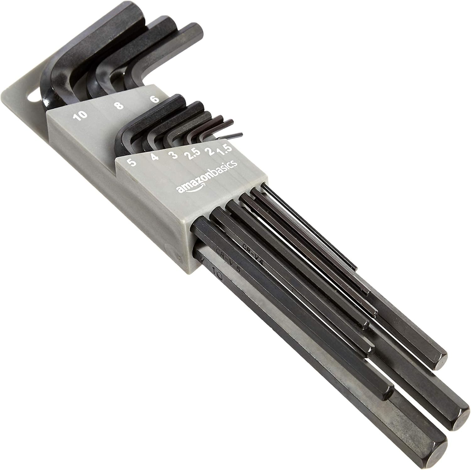 Thumbnail 1 de Amazon Basics 22-Piece Long Arm Hex Key Wrench Set – SAE/Metric