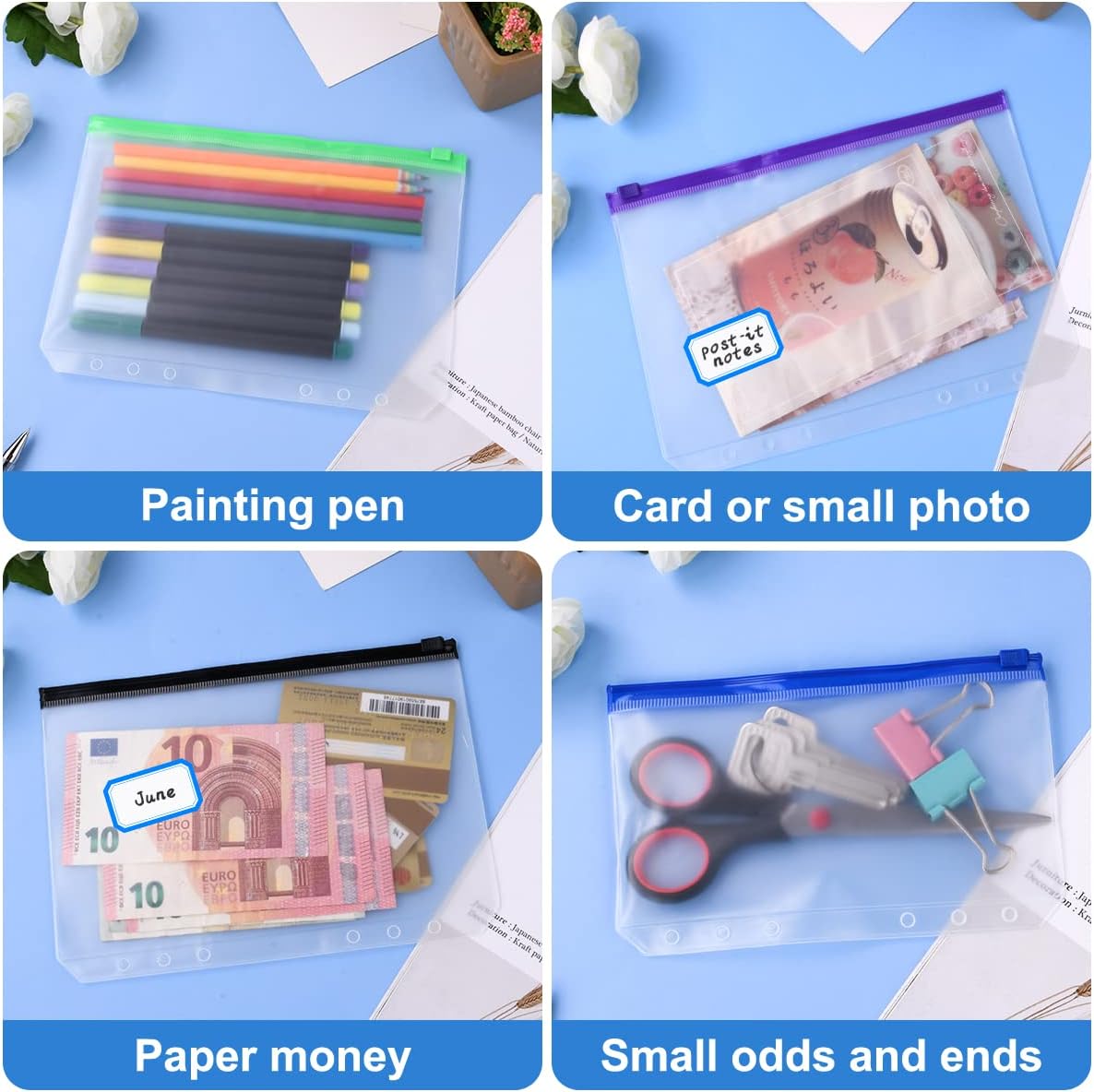 Thumbnail 5 de Vicloon Pochettes Classeur A5 18 pièces 🗂️