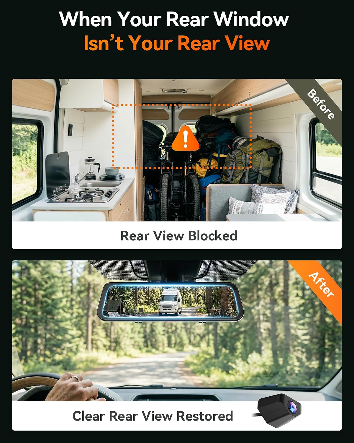 Thumbnail 5 de WOLFBOX G900 PRO Mirror Dash Cam 128GB